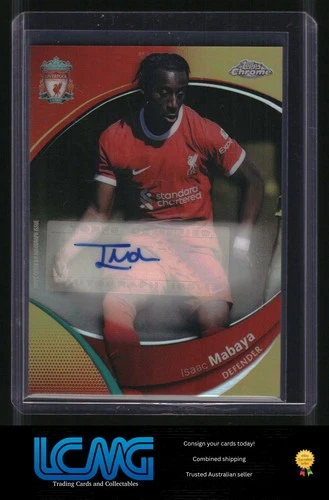 Isaac Mabaya 2023 Topps Chrome Gold /50