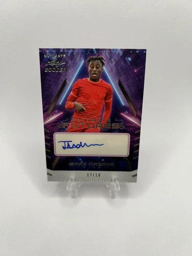 Isaac Mabaya 2022 Leaf Ultimate Soccer Silver Spectrum /18