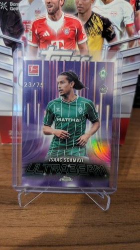 Isaac Schmidt 2025 Topps Chrome Bundesliga Ultrabeam /75