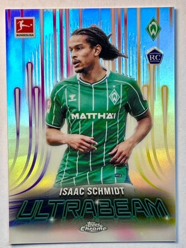 Isaac Schmidt 2025 Topps Chrome Ultrabeam Refractor