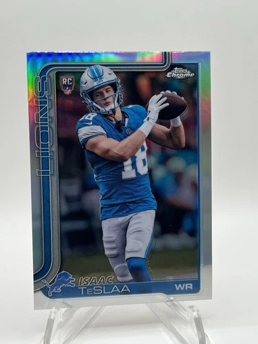 Isaac Teslaa 2025 Topps Cromo Fútbol Refractor #320