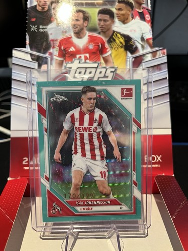 Isak Johannesson 2025 Topps Bundesliga Chrome /199