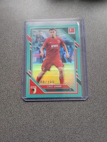 Ismael Gharbi 2025 Topps Bundesliga Chrome Aqua /199