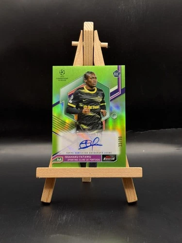 Issahaku Fatawu 2023 Topps Finest Green /99