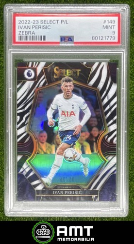 Ivan Perišić 2022 Panini Select Zebra /25