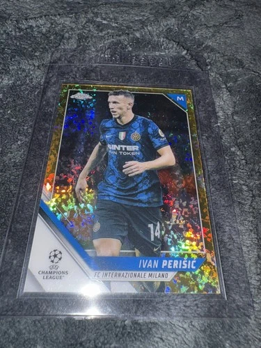 Ivan Perisic 2021 Topps Chrome Gold Mini-Diamond Refractor /50