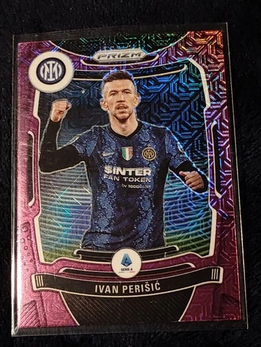Ivan Perisic 2021 Panini Cronache Prizm Serie A Calcio Viola Mojo #209