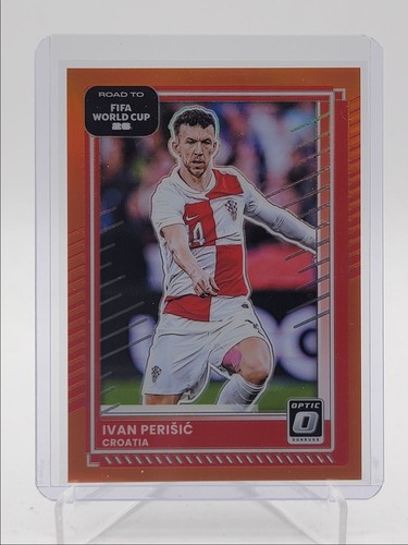 Ivan Perisic 2025 Panini Donruss Optic Naranja /99