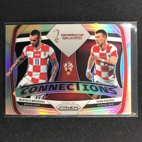 Ivan Perisic / Marcelo Brozovic 2022 Panini Prizm FIFA World Cup Qatar Silver #23