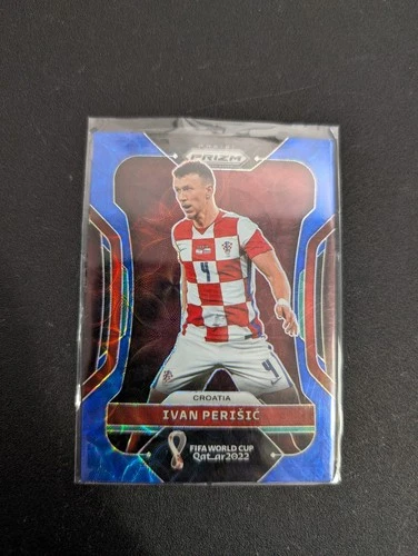 Ivan Perisic 2022 Panini Prizm World Cup Blue Prizm /135