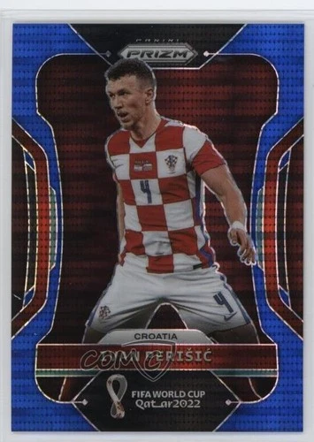 Ivan Perisic 2022 Panini Prizm World Cup Blue Prizm 32/49