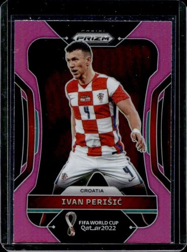 Ivan Perisic 2022 Panini Prizm World Cup Pink