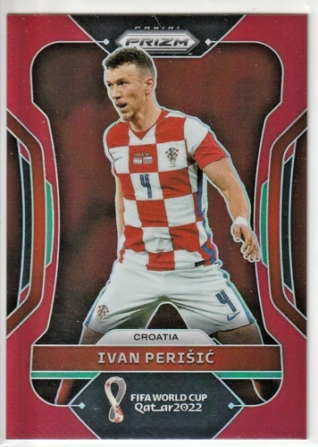 Ivan Perisic 2022 Panini Prizm World Cup Qatar Red Prizm /399