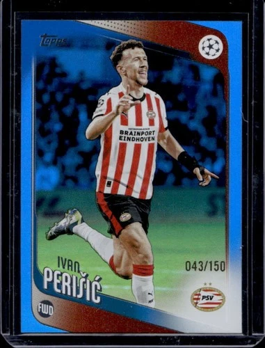 Ivan Perisic 2025 Topps UEFA Blue Foil /150
