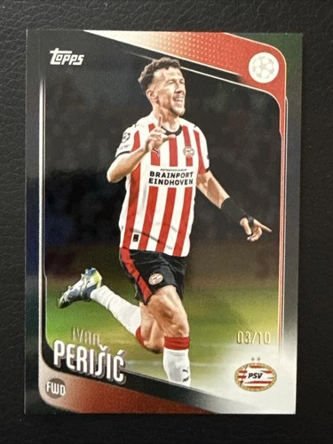 Ivan Perisic 2025 Topps UEFA Club Competition Black Foil /10
