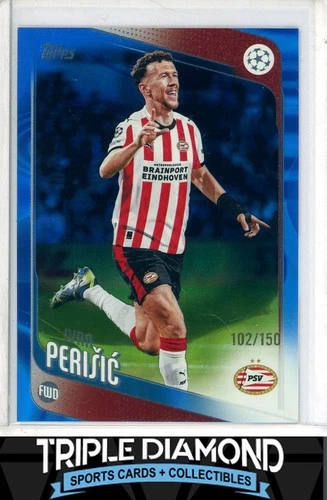 Ivan Perisic 2025 Topps UEFA Club Competitions Blue Foil /150