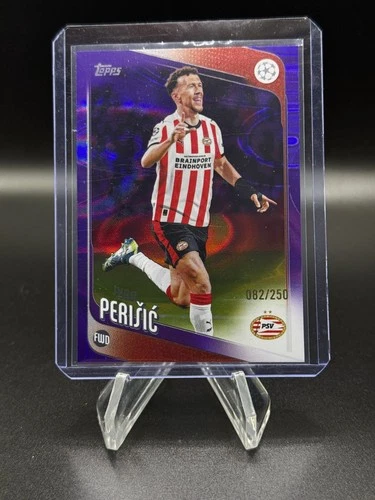 Ivan Perisic 2025 Topps UEFA Club Competitions Purple Foil /250