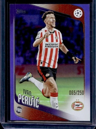 Ivan Perisic 2025 Topps UEFA Purple Foil /250