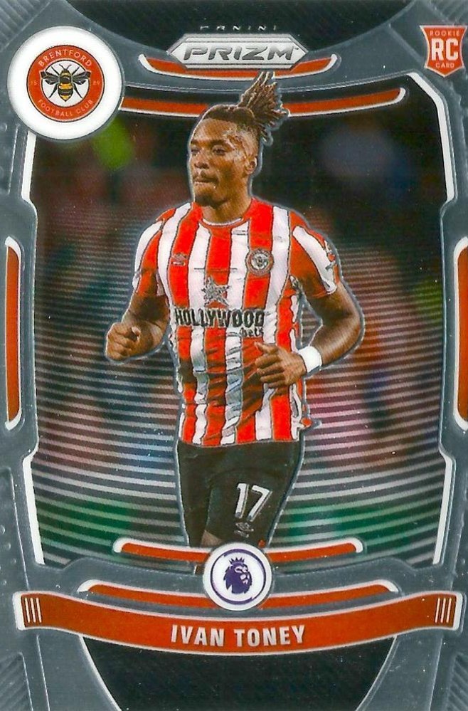 Ivan Toney 2021 Panini Prizm Premier League 23