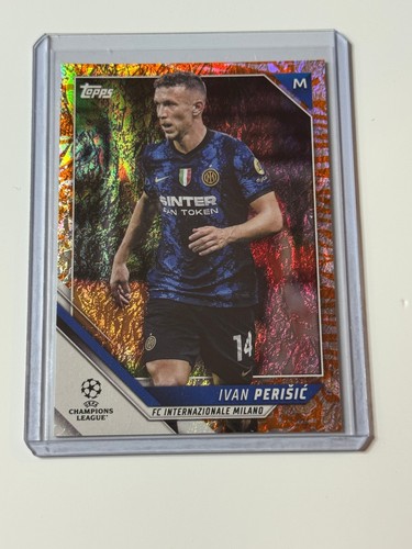 Iván Perišić 2021 Topps Edición Jade UEFA Año del Tigre Jade /75