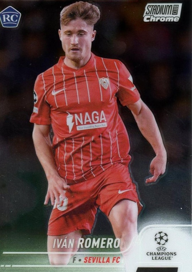 Iván Romero 2021 Topps Stadium Club Chrome UEFA 76