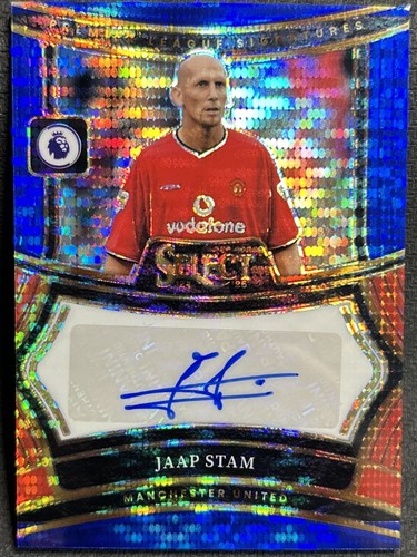 Jaap Stam 2024 Panini Select Blue Pulsar