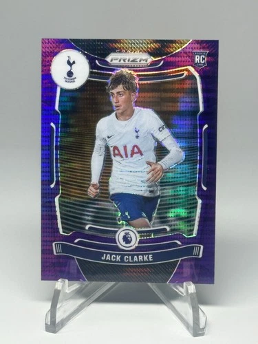 Jack Clarke 2021 Panini Prizm Purple Hyper /99