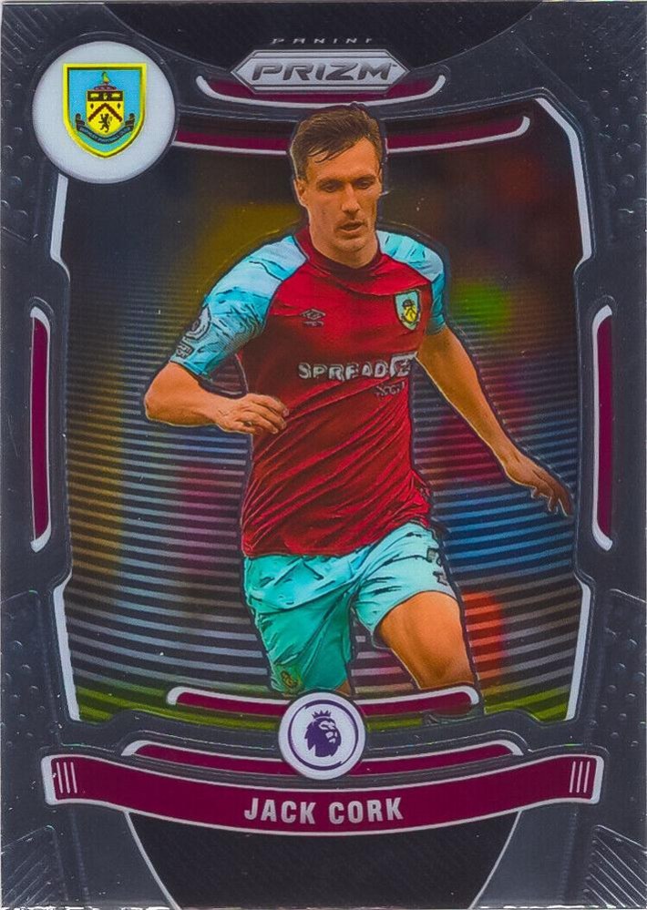 Jack Cork 2021 Panini Prizm Premier League 71