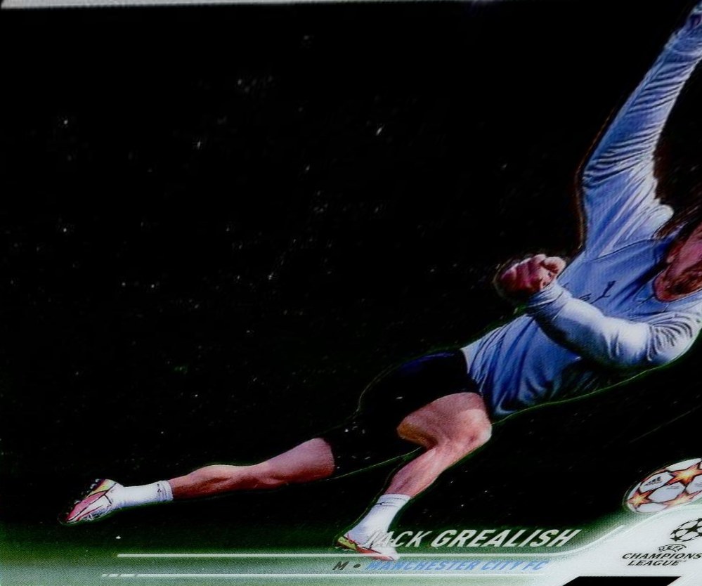 Jack Grealish 2021 Topps Stadium Club Chrome UEFA 40