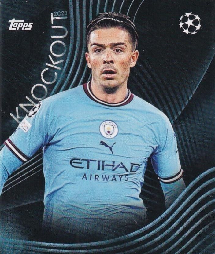 Jack Grealish 2023 Topps Knockout UEFA Champions League