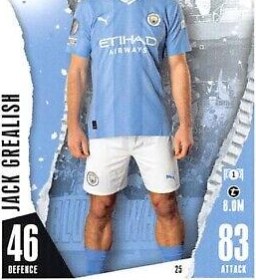 Jack Grealish 2023 Topps Match Attax UEFA Club Competitions