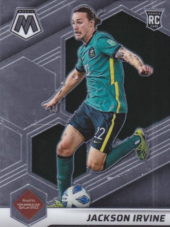 Jackson Irvine 2021 Panini Mosaic Road to FIFA World Cup