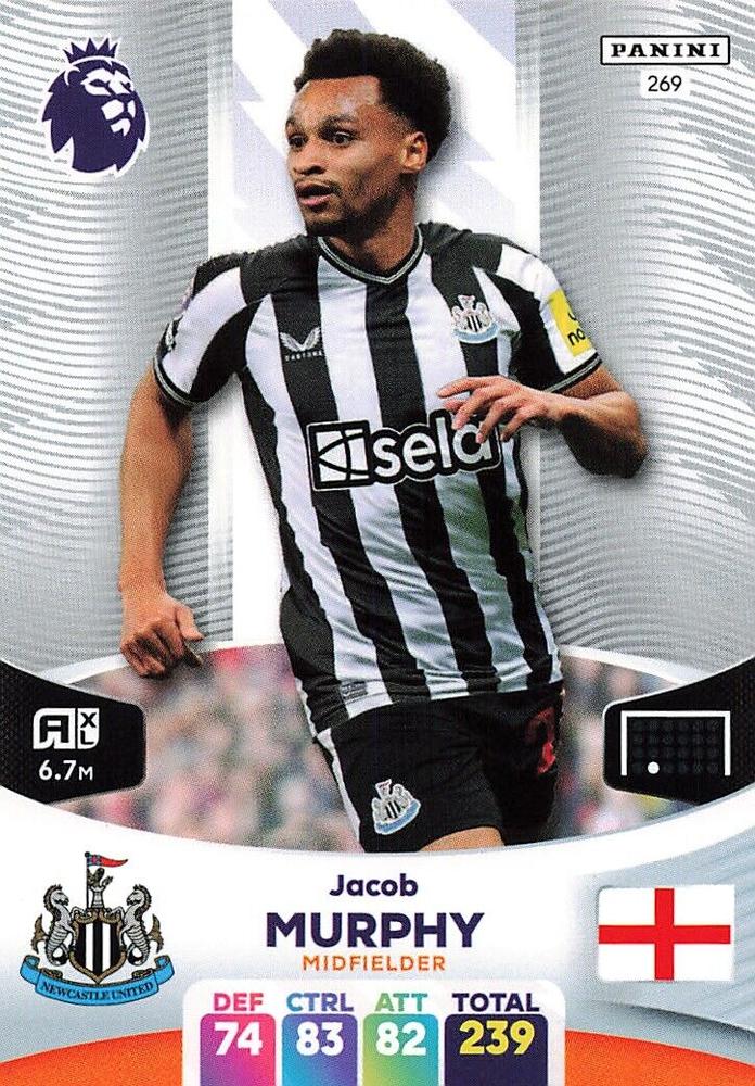 Jacob Murphy 2024 Panini Adrenalyn XL Premier League