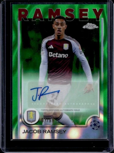 Jacob Ramsey 2024 Topps Chrome Green Lava Refractor /99