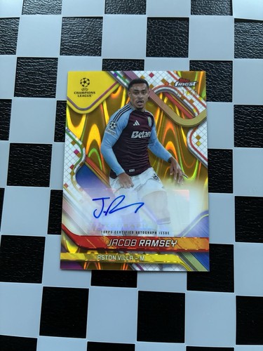 Jacob Ramsey 2024 Topps Finest Gold /50