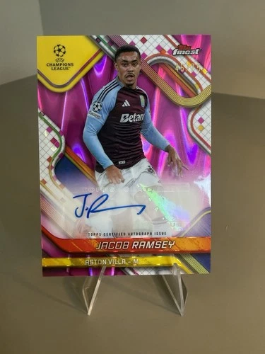Jacob Ramsey 2024 Topps Finest Magenta /75