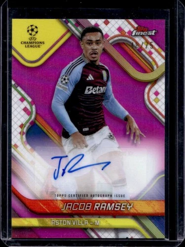 Jacob Ramsey 2024 Topps Finest Magenta Refractor /75