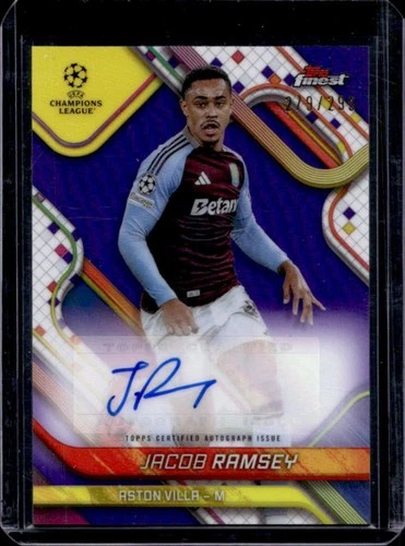 Jacob Ramsey 2024 Topps Finest Purple Refractor /299