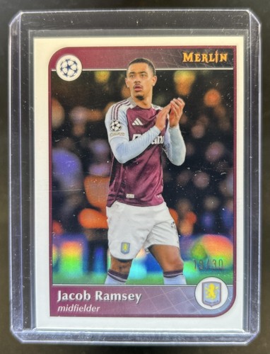 Jacob Ramsey 2024 Topps Merlin Chrome Pearl Refractor /30