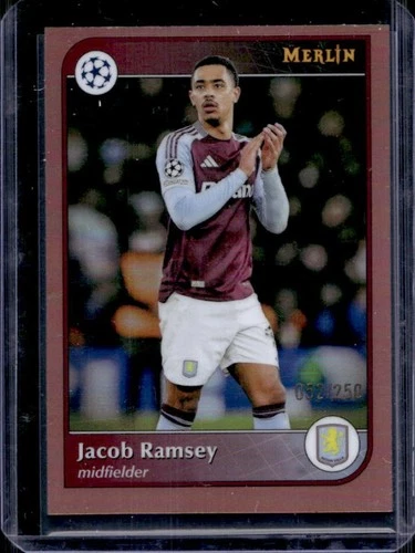 Jacob Ramsey 2024 Topps Merlin Chrome Rose Gold Refractor /250