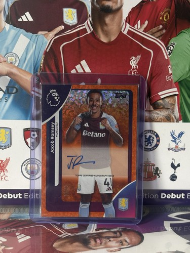 Jacob Ramsey 2026 Topps Premier League Orange /25