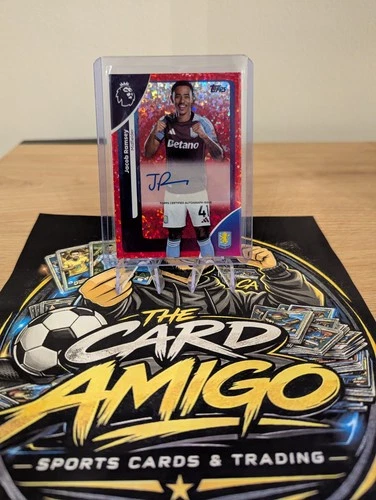 Jacob Ramsey 2026 Topps Premier League Red Sparkle /5