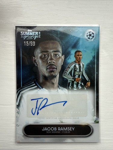 Jacob Ramsey 2025 Topps Summer Signings /99