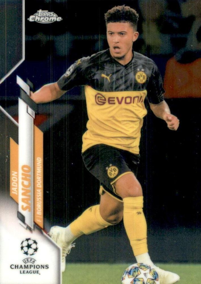 Jadon Sancho 2019 Topps Chrome UCC 16