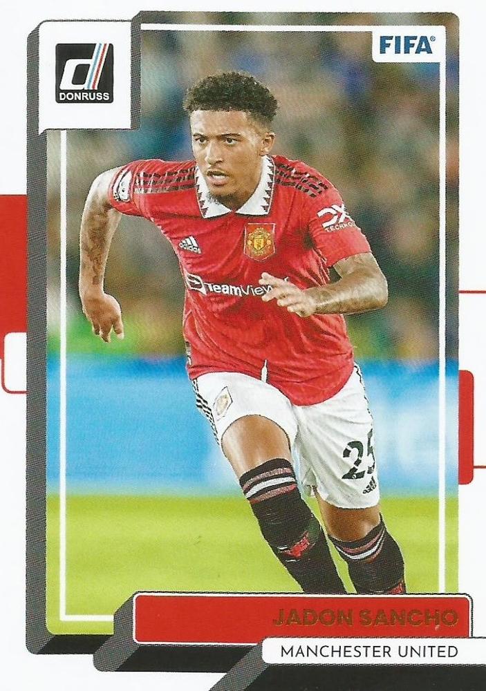 Jadon Sancho 2022 Panini Donruss Soccer 24