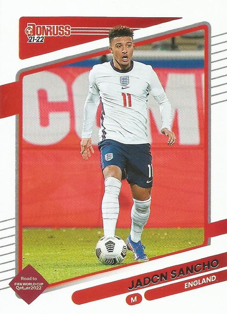 Jadon Sancho 2021 Panini Donruss Soccer 7