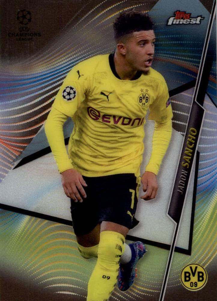 Jadon Sancho 2020 Topps Finest UEFA 99