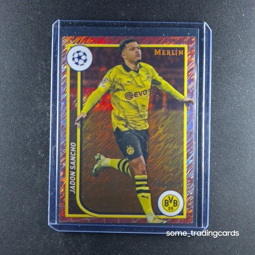 Jadon Sancho 2023 Topps Merlin Chrome /299