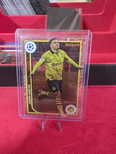 Jadon Sancho 2023 Topps Merlin Chrome /299