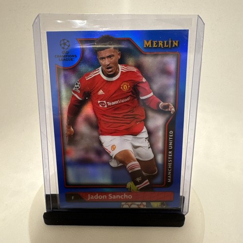 Jadon Sancho 2021 Topps Merlin Chrome /75